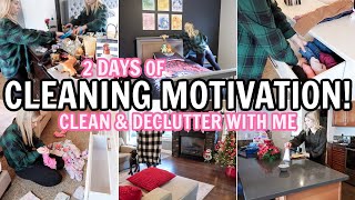 2 DAY CLEAN WITH ME | EXTREME CLEANING MOTIVATION |  HOUSE RESET | DECLUTTER & CLEAN | ALEAH MARTINS