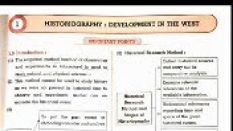 10th std History notes || Le no. 1 Historiography || Digest || Maharashtra board ||