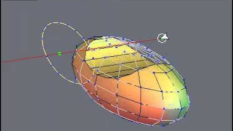 Hexagon Stretch Tool on a Boolean