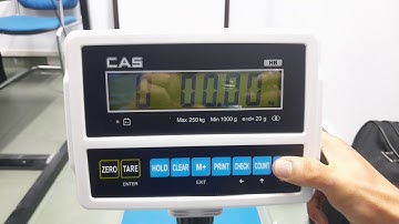 1-2 HB-Calib-Cách Vào Từ Phím Cal- Cân Bàn CAS