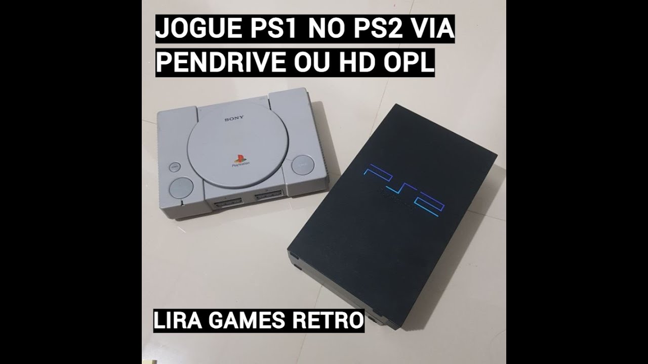 TUTORIAL - Rode jogos de PS1 no PS2 via USB (Pendrive e HD externo ...