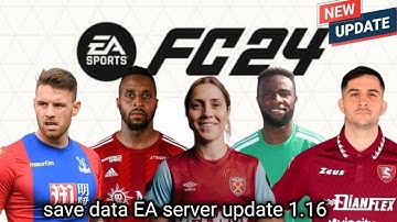 [PS4] FC 24 Save Data Official EA Server Update Transfer 1.16 PS4 Hen & Switch CFW