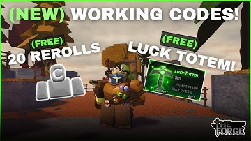 (OLD) ALL WORKING The Forge CODES!!!