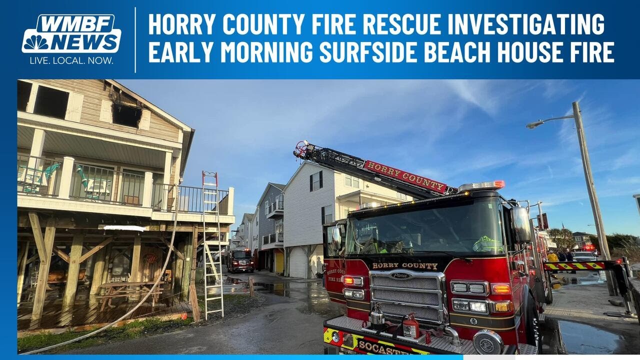 Early morning Surfside Beach house fire under investigation YouTube