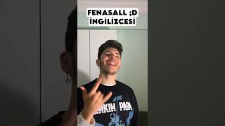 Fenasali̇ngilizce Kelimeler, Cümleler Öğren