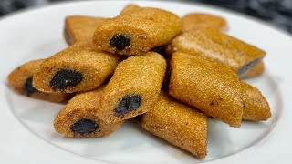 MAKROUT FOURRÉS AUX DATTES SANS MOULE👩🏻‍🍳 Recette détaillée et simplifiée👌 Deli Cuisine Resimi