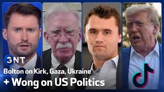 John Bolton On Charlie Kirk Killing, Gaza, Ukraine Angie Wong On Us Politics & Trump Tiktok Deal