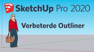 SketchUp Pro - How To? | Verbeterde Outliner - SketchUp 2020 | Afl. 02 - NL Tutorial