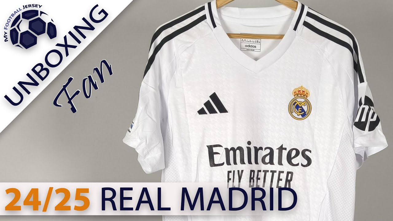 Real Madrid Home Jersey 24/25 Bellingham (GrKits2) Fan Version