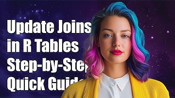 How to Perform Update Joins in R Data Tables: A Step-by-Step Guide