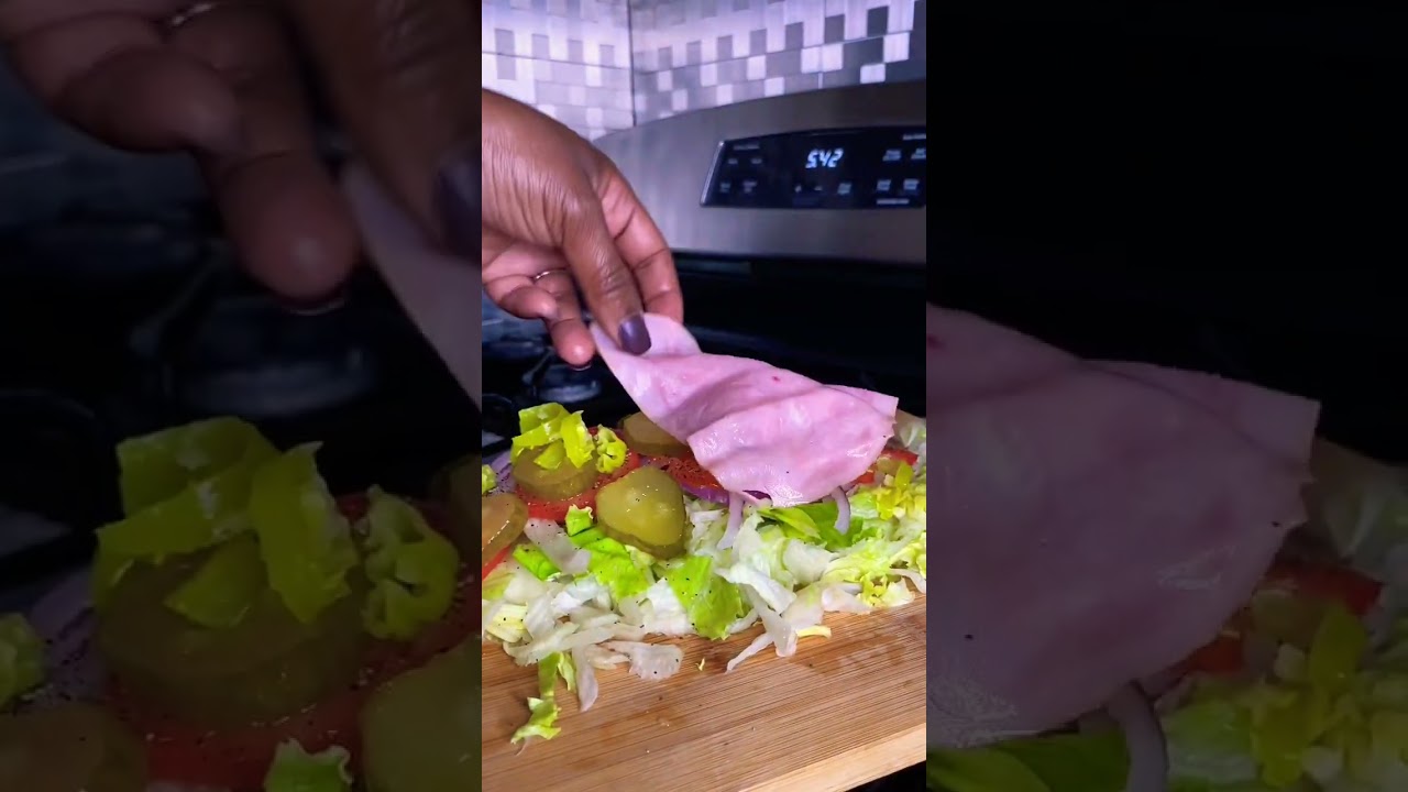 Chopped Italian Grinder Wrap 🤤🔥 