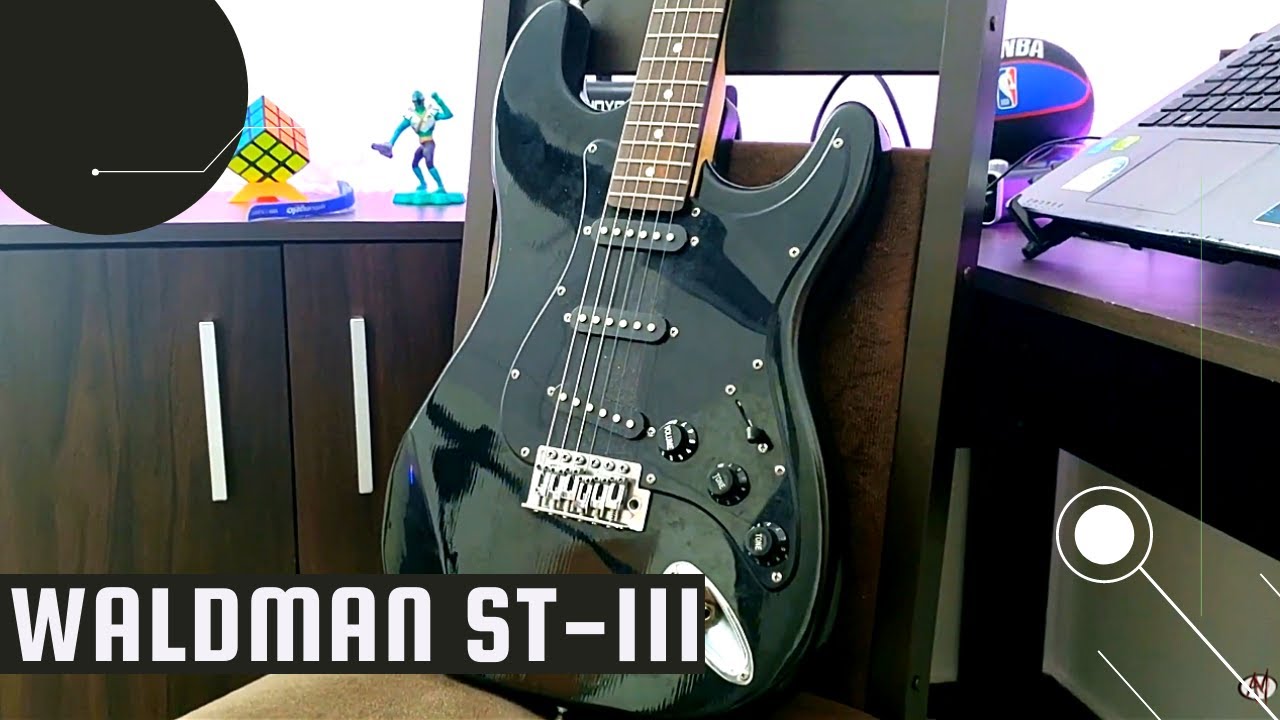 Guitarra Strato 3 Captadores Single ST-111 RD - Waldman