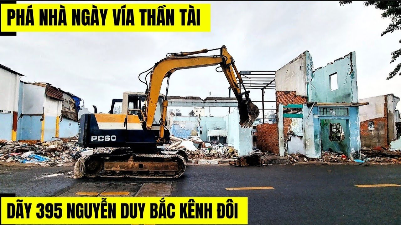 26/2/2026 Phá Hàng Loạt Nhà 395 Nguyễn Duy BẮC KÊNH ĐÔI Sát Cảng Tàu