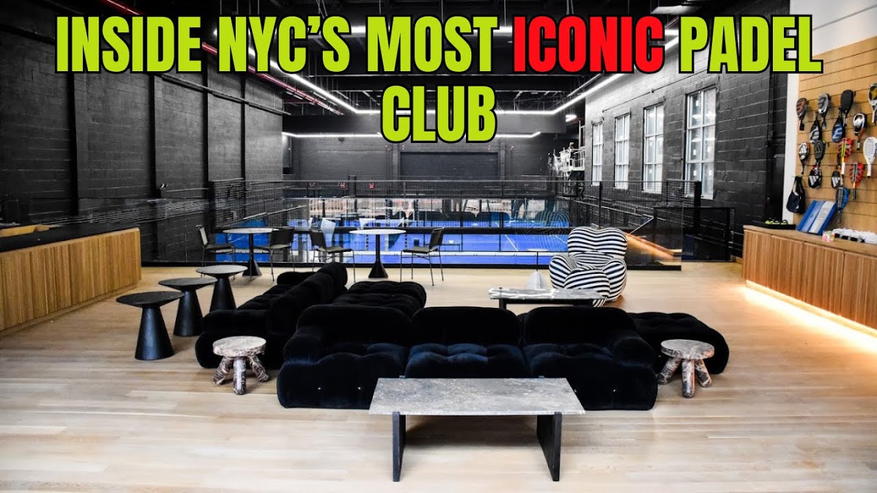 Inside Padel Haus Dumbo NYC | The Luxury Padel Experience in Brooklyn