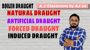 BOILER DRAUGHT #boilerdraught #naturaldraught #artificialdraught @ajclassroom