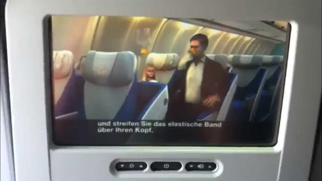 Lufthansa Airbus A380 Safety Video Deutsch / German YouTube