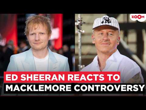 Ed Sheeran REACTS to Macklemore’s removal from tour over ‘Free Palestine’ remarks | Hollywood News