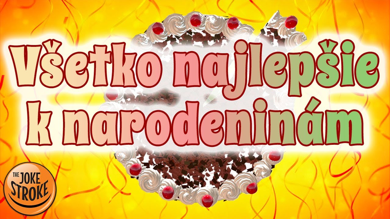 všetko najlepšie k narodeninám