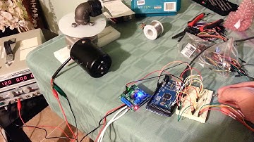 Motor Position Control with Hall Effect Sensor.