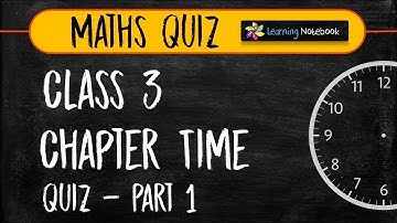 Time and Calendar maths quiz