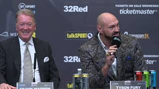 Fury Vs Whyte: The Press Conference | Ticketmaster UK