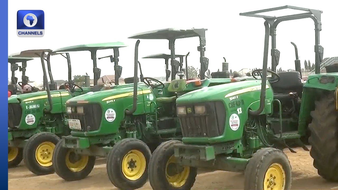 UFarm Africa Launches Tractors Hiring Service In Kaduna YouTube