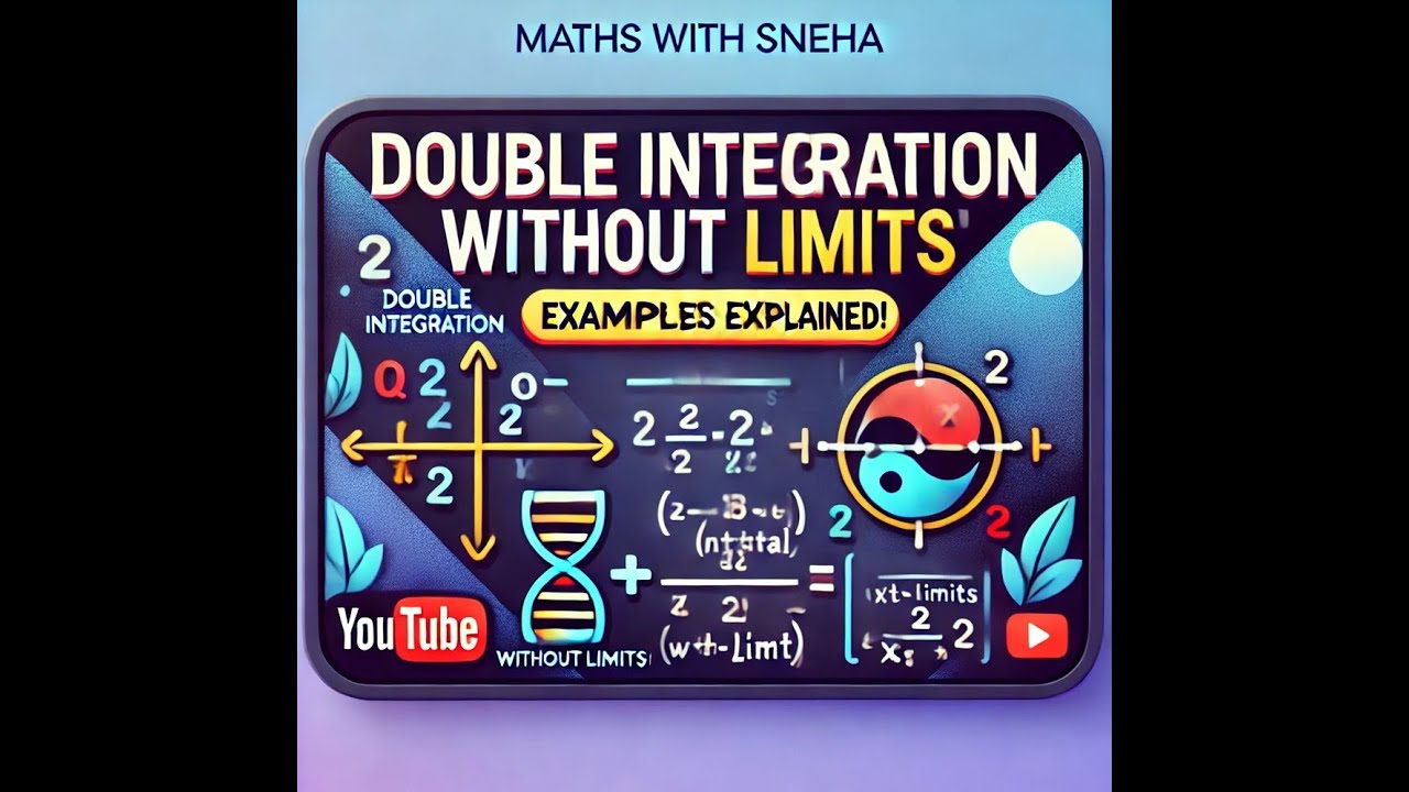 Double Integration without limit-Examples - YouTube