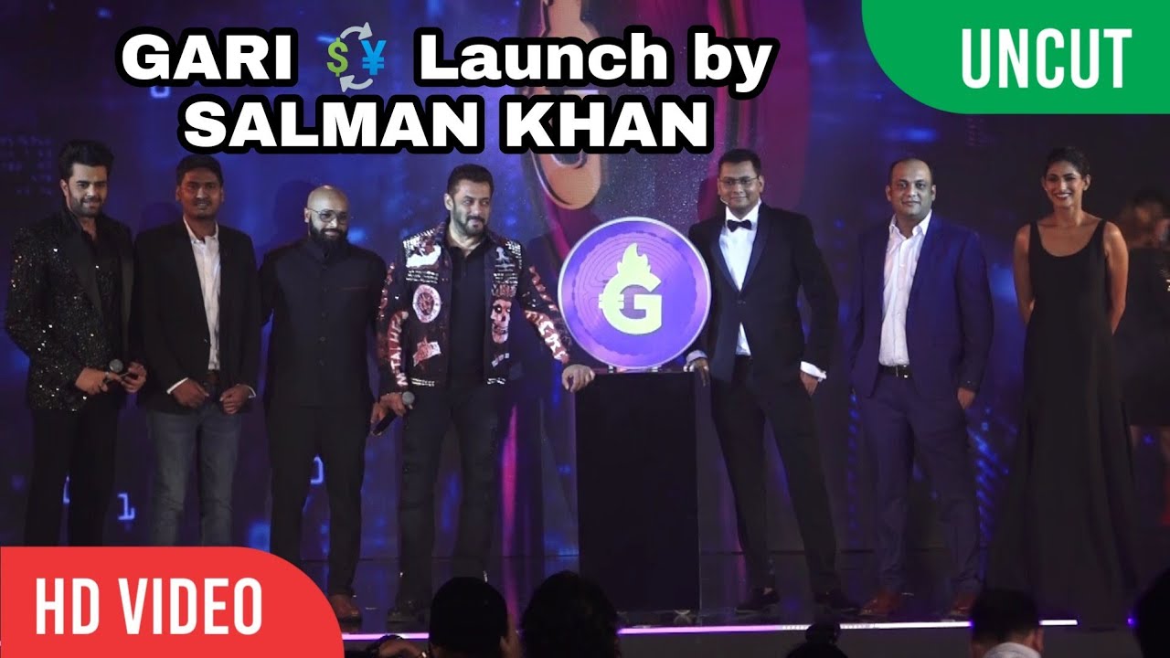 Gari Coin India's First Crypto Social token Launch by Salman Khan | Chingari
