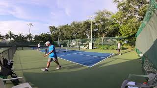 4.0+ Pickleball Walden Oaks Game 2