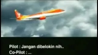 KASIHAN...!!! Transkrip Rekaman Pilot dan Co-Pilot ''Black Box'' Detik-detik Kecelakaan Pesawat