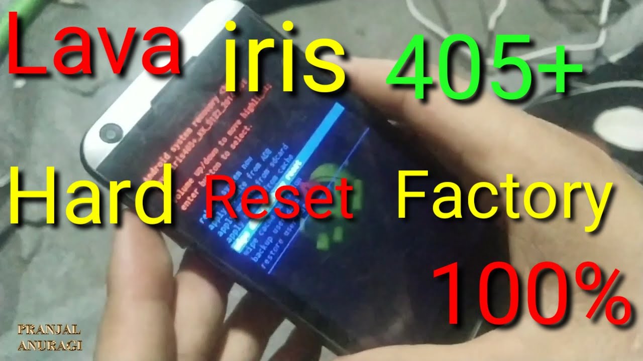 Lava iris 405+ Hard Reset Factory Nepal