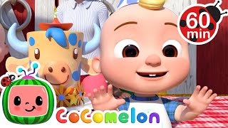 JJ's Birthday! 🎂 | Cocomelon 🍉 | Kids Learning Songs! |  Sing Along Nursery Rhymes 🎶 by Moonbug Kids - Kids Learning Videos 14,703 views 6 days ago 1 hour, 1 minute