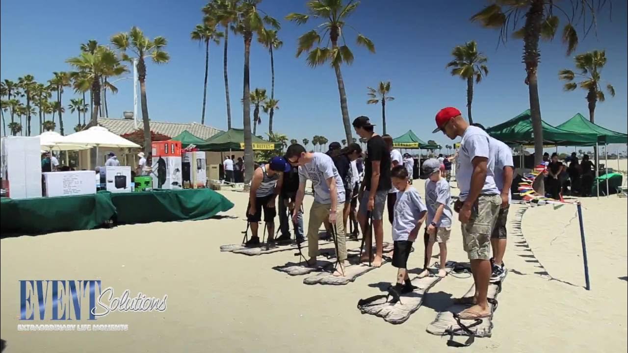 Company Picnic Game Ideas for Employee Team Building Bigfoot Racing YouTube