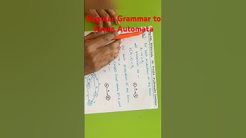 Regular Grammar to Finite Automata(FA) Conversion #grammar #fa #learnwithART #cfg #conversion
