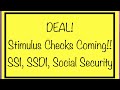 Deal! Stimulus Checks Coming Immediately! SSA, SSDI, SSI, Low Income - Sunday, December 20 Update