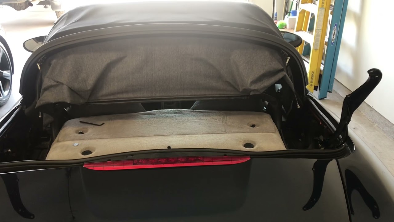 Aligning crooked 986 Boxster clamshell arms