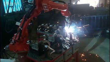 frame welding robot