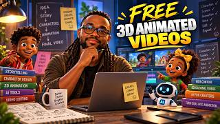 How to Make 3D Animated Videos with Google Flow (FREE!)