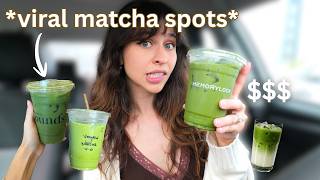 i tried every MATCHA LATTE in LOS ANGELES🍵(part two)