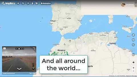 Exploring the world through Mapillary citizen science images