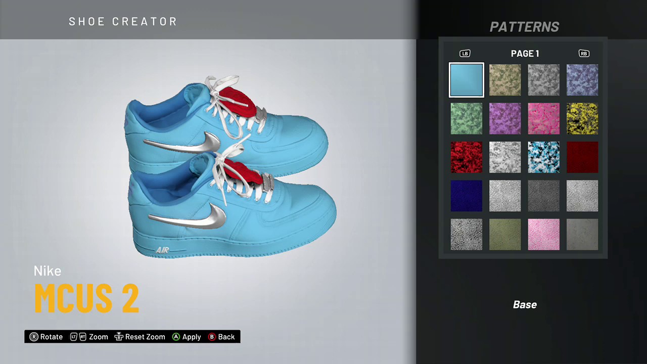 nba 2k20 air force 1