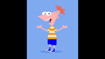 How to draw Phineas Flynn with free software ~ Gravit Designer. | Speed Drawing