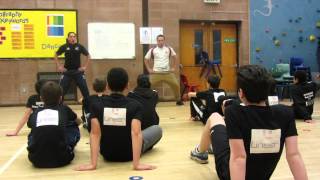 Haka Ka Mate workshop with U14s football team