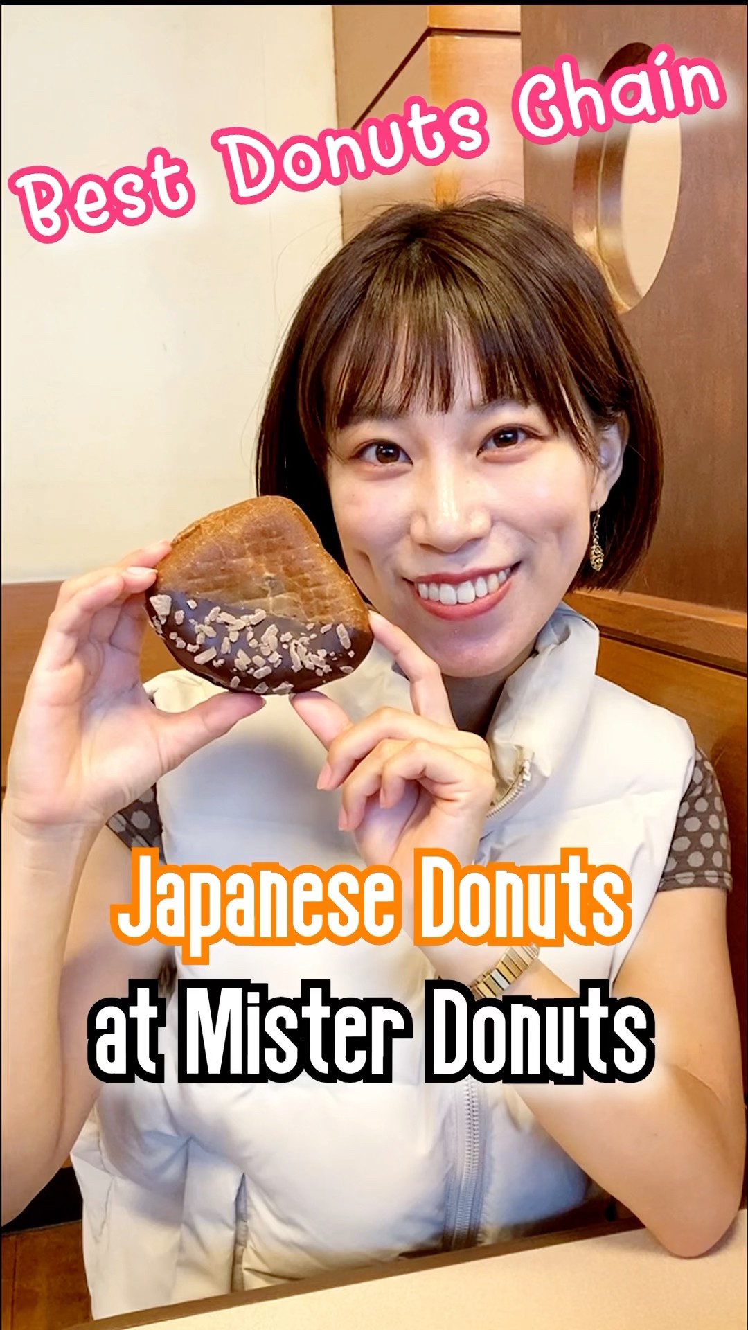 A Japanese girl shares the best Japanese Donuts Chain, Mister