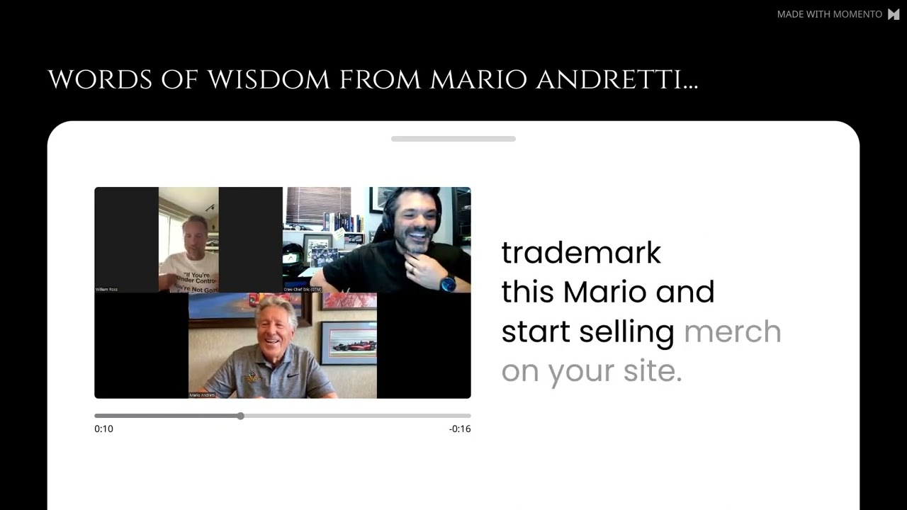 Break/Fix Podcast: Quotable Quotes from Mario Andretti!