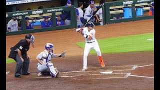 Mauricio Dubon at bat...(2-base hit) and Walk Up song...Astros vs. Mets...6/21/22
