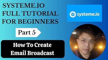How To Use Systeme.io For Email Marketing Systeme Full Tutorial For Beginners Part 5