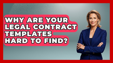 Why Are Your Legal Contract Templates Hard To Find? - Legal And HR SaaS Stack