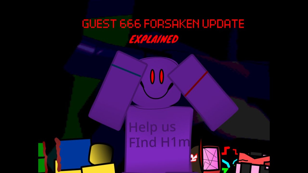 Guest 666 Rework ROBLOX FORSAKEN GUEST 666 UPDATE - YouTube