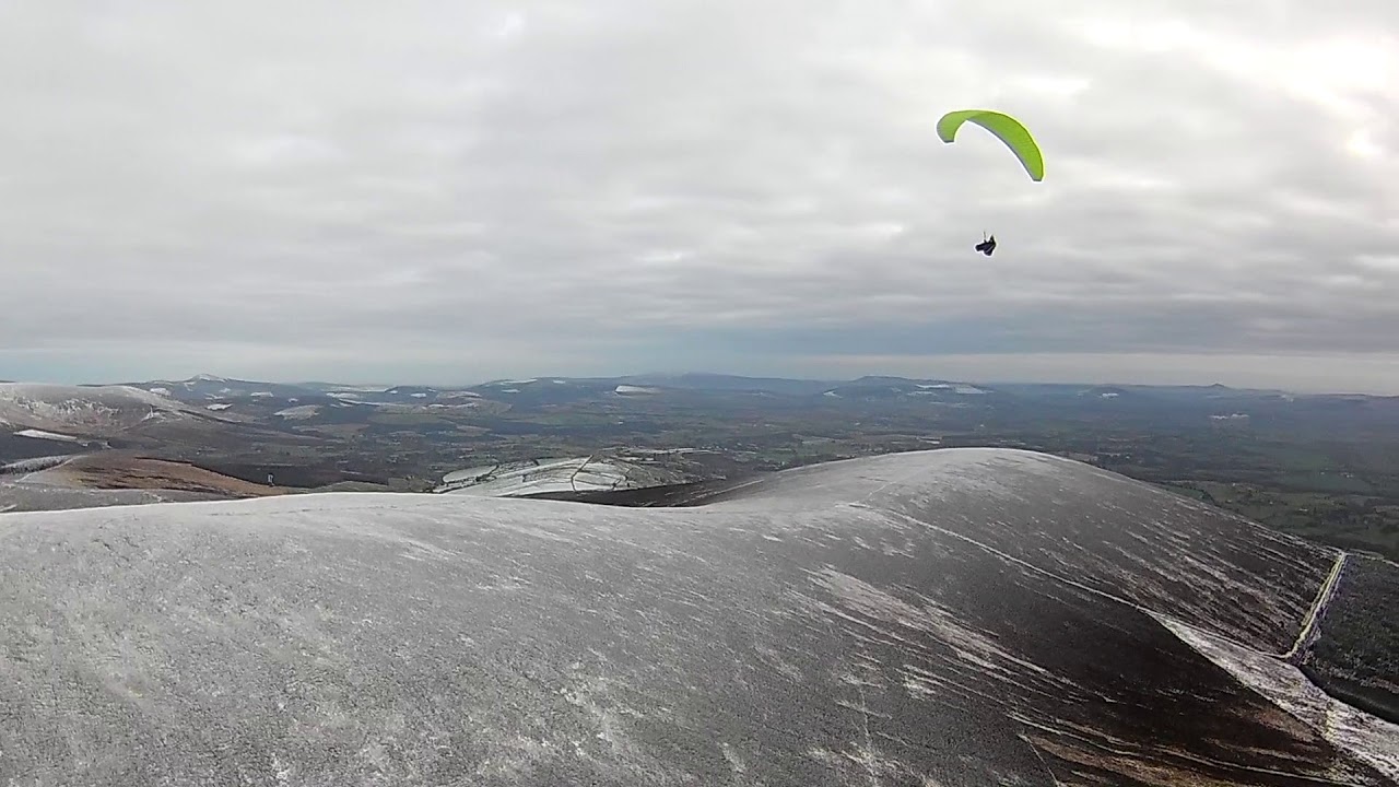 Paragliding Ireland on Keadeen Mountain YouTube